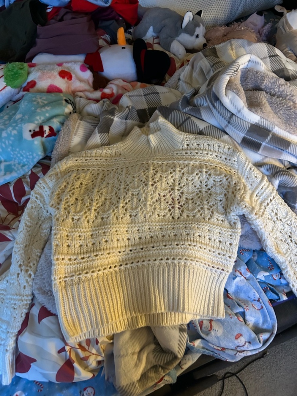 Muse White Turtleneck